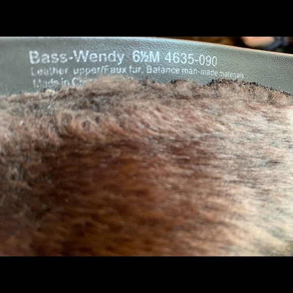 🌿SALE🌿GH BASS & Co. Leather Winter Boots Sz 6.5 - Picture 11 of 15